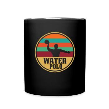 Water Polo Water Polo Player Sports Ball Sports - Full Colour Mug - black - Front