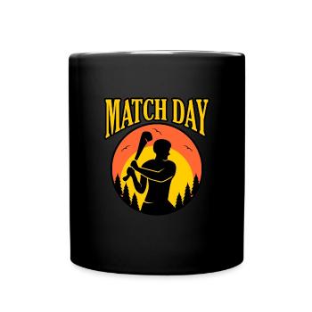 Match Day Hurling - Tasse einfarbig - Schwarz - Vorne