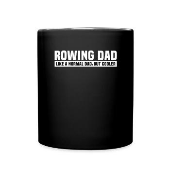 Rameur Père Rameur Papa Rowing Club Papa Aviron - Mug uni - noir - Devant