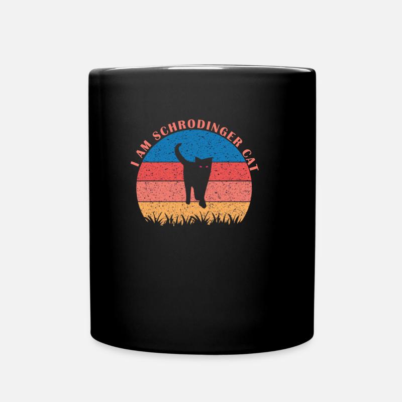Schrodingers Katze box Lustige Wissenschaft Nerd - Tasse einfarbig - Schwarz