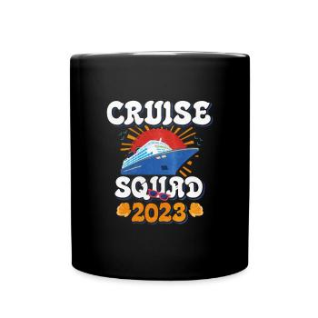 Cruise Squad 2023 - Full Colour Mug - black - Front