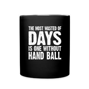 Handball Dreher Joueur de handball Club de handball - Mug uni - noir - Devant