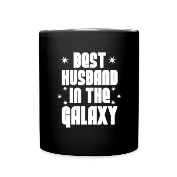 Femme dictons drôles disant sarcasme mari - Mug uni - noir - Devant