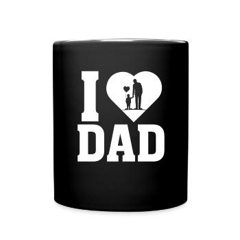 Meilleur monde Père Père Couple Couples Parents Papa papa - Mug uni - noir - Devant