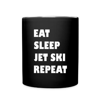Jetski Sport Water Motorcycle Water Sports Gift - Full Colour Mug - black - Front