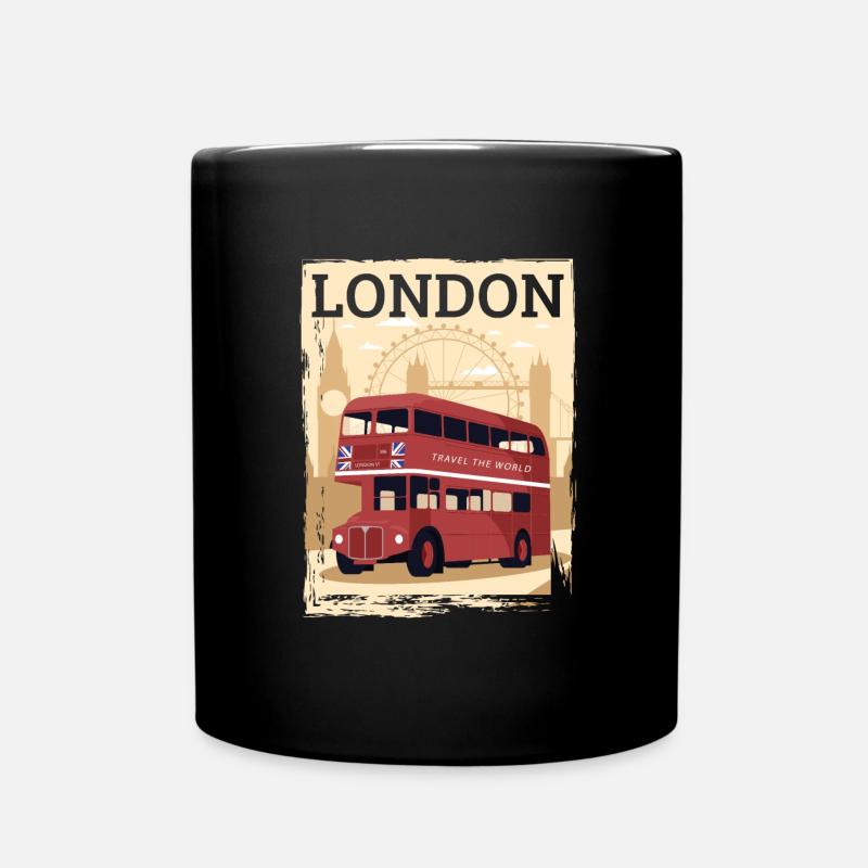 Londres - Mug uni - noir