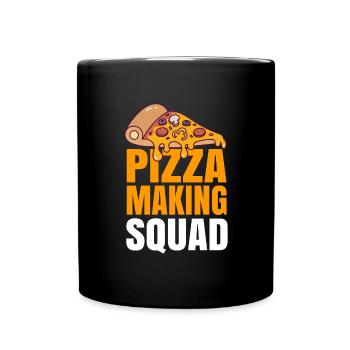 Pizza Maker Pizza Maker Pizza Love - Mug uni - noir - Devant