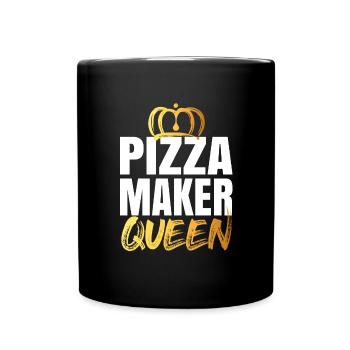 Pizza Maker Pizza Maker Pizza Love - Mug uni - noir - Devant