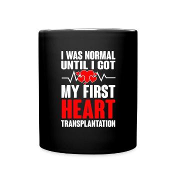 Operation Heart Gift - Full Colour Mug - black - Front