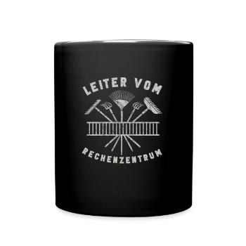 Head of the Data Center for Gardeners - Full Colour Mug - black - Front