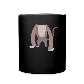 MONKEY Costume Halloween - Full Colour Mug - black - Front