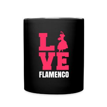 Flamenco - Full Colour Mug - black - Front