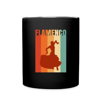 Flamenco - Full Colour Mug - black - Front