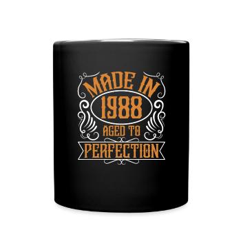 Birthday Original Retro Vintage Gift 1988 - Full Colour Mug - black - Front