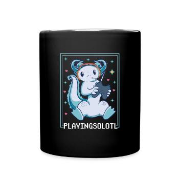 Facilement distrait par le jeu solo Are My Spirit - Mug uni - noir - Devant