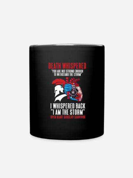Operation Herz Geschenk - Tasse einfarbig - Schwarz