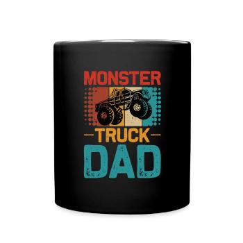 Monster Truck Monster Truck Papa Père Cadeau - Mug uni - noir - Devant