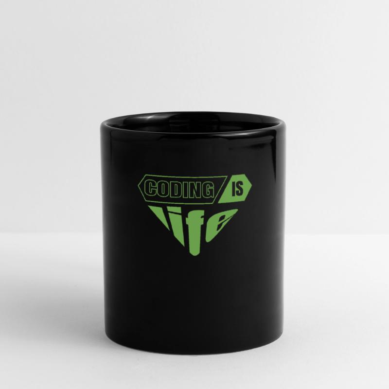 Softwareentwickler Programmierer Geschenk Tasse einfarbig