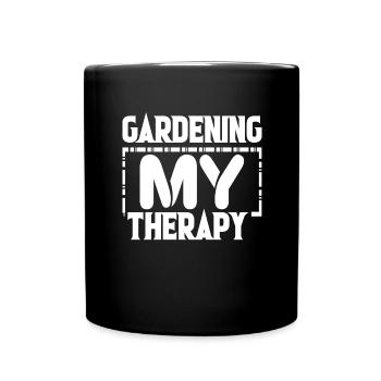 Jardinière Jardinier Femmes Enfants Femme - Mug uni - noir - Devant