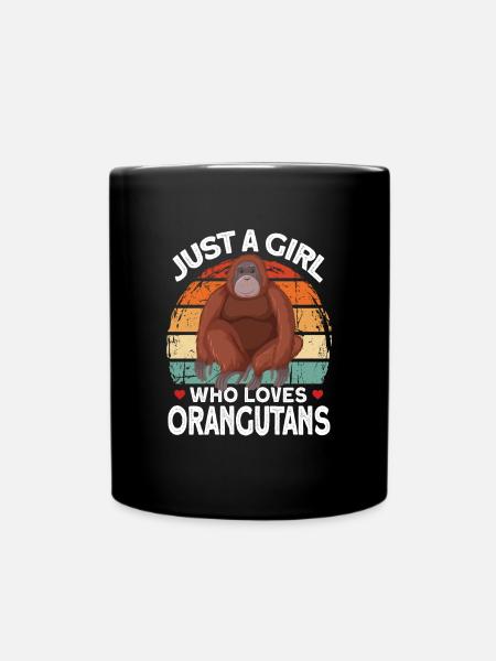 Orang-outan - Mug uni - noir