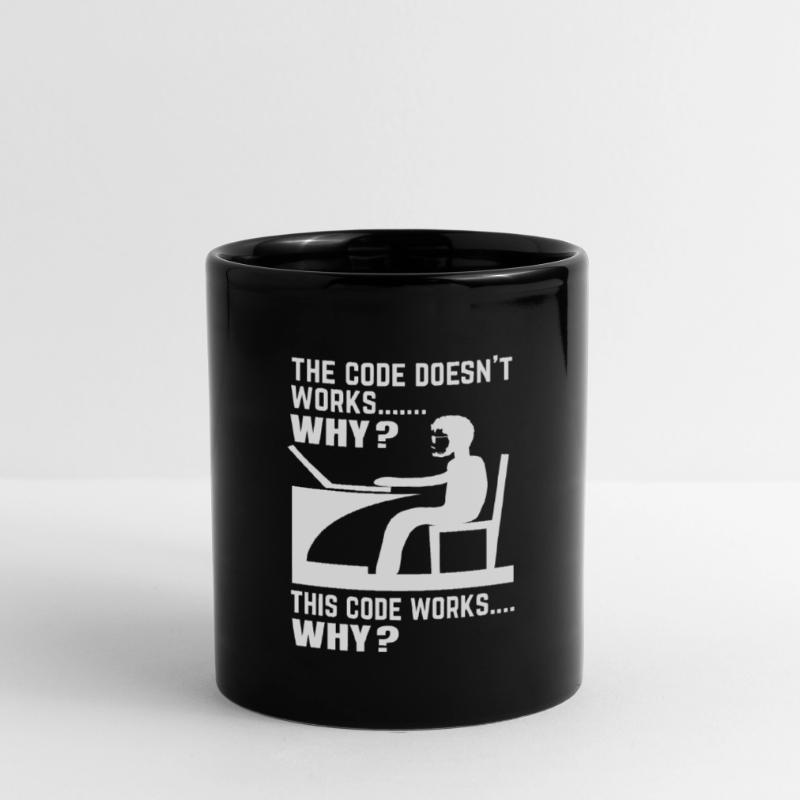 Software Developer Programmer Gift Full Colour Mug