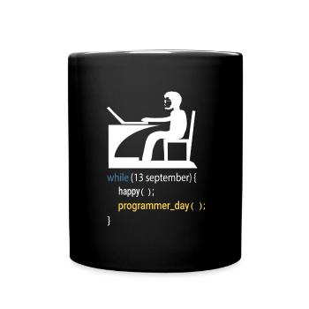 Cadeau de programmeur développeur de logiciels - Mug uni - noir - Devant