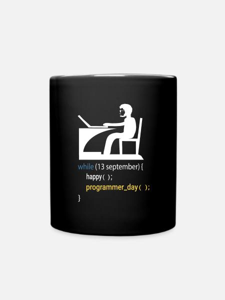 Softwareentwickler Programmierer Geschenk - Tasse einfarbig - Schwarz