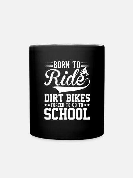 Motocycliste motocross Moto Motorsport - Mug uni - noir