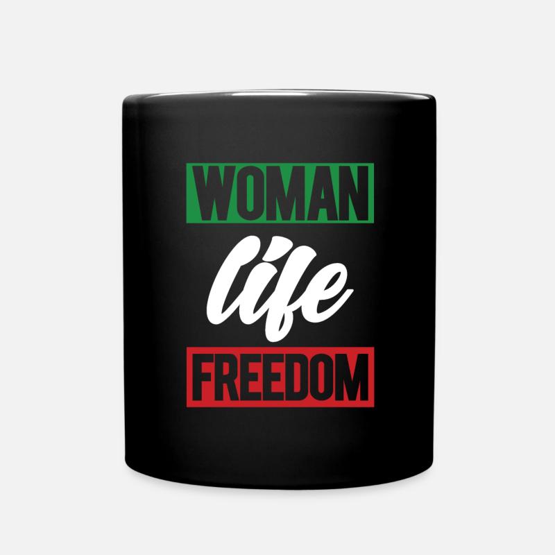 Femmes Vie Liberté Iranienne Mahsa Amini Iran - Mug uni - noir
