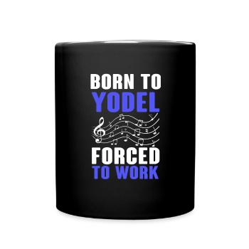 Yodel - Full Colour Mug - black - Front