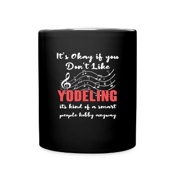 Yodel - Full Colour Mug - black - Front