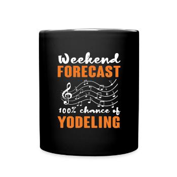 Yodel - Full Colour Mug - black - Front