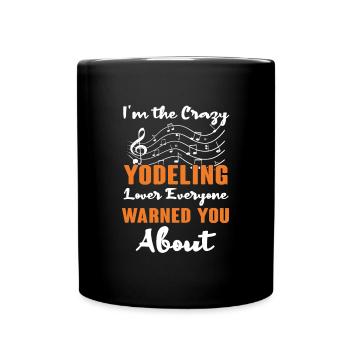 Yodel - Full Colour Mug - black - Front