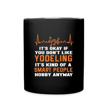 Yodel - Full Colour Mug - black - Front