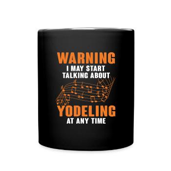 Yodel - Full Colour Mug - black - Front