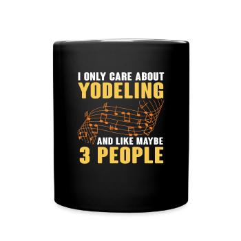 Yodel - Full Colour Mug - black - Front