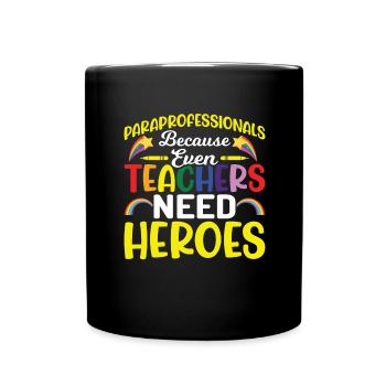 Paraprofessionnel - Mug uni - noir - Devant