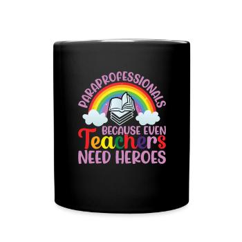 Paraprofessionnel - Mug uni - noir - Devant