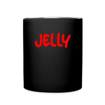 Jelly Kost�m passende PB- und J Halloween -Kost�m - Tasse einfarbig - Schwarz - Vorne