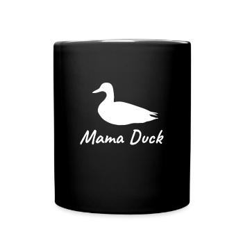 Maman Canard Canard Canard Oiseau - Mug uni - noir - Devant