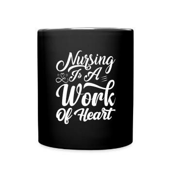Physician Assistant Nurse Medical Practice Needle - Full Colour Mug - black - Front