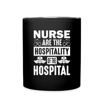 Physician Assistant Nurse Medical Practice Needle - Full Colour Mug - black - Front