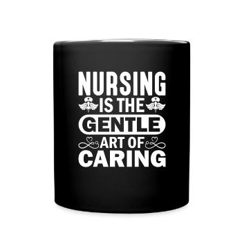 Physician Assistant Nurse Medical Practice Needle - Full Colour Mug - black - Front