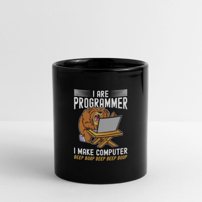 Ich bin ein Programmierer Tasse einfarbig