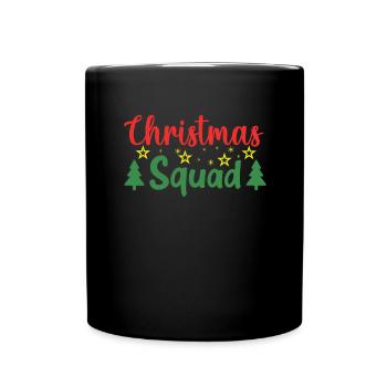 Christmas Team Partner Look - Full Colour Mug - black - Front