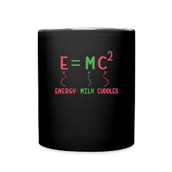 Bébé Papa Enceinte Nouveau-né Père Futur - Mug uni - noir - Devant