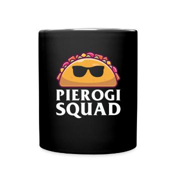 Polish Pierogi lover Funny Pierogi - Full Colour Mug - black - Front