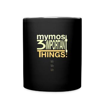 Important? 3x Me - Full Colour Mug - black - Front