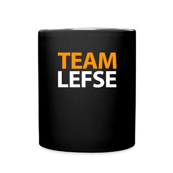 Mein liebstes norwegisches Essen - Tasse einfarbig - Schwarz - Vorne