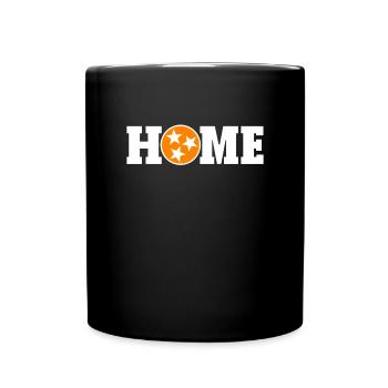 Home Tennessee Liebhaber Freiwilliger Staat Tennes - Tasse einfarbig - Schwarz - Vorne